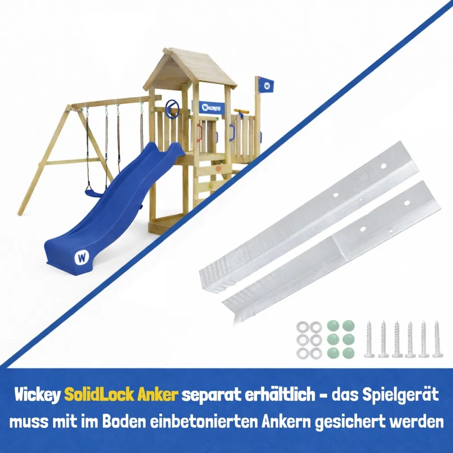 Wickey Saga Spielturm von Disney als Stitch mit Rutsche und Sandkasten_3