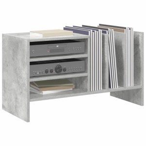 vidaXL Schallplattenschrank Beton Grau 78,5 x 35 x 45 cm Holzwerkstoff 891075