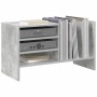 vidaXL Schallplattenschrank Beton Grau 78,5 x 35 x 45 cm Holzwerkstoff 891075_3