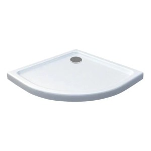 Glasdeals Duschwanne Duschtasse Acryl 5 x 90 x 90 cm Viertelkreis 3908