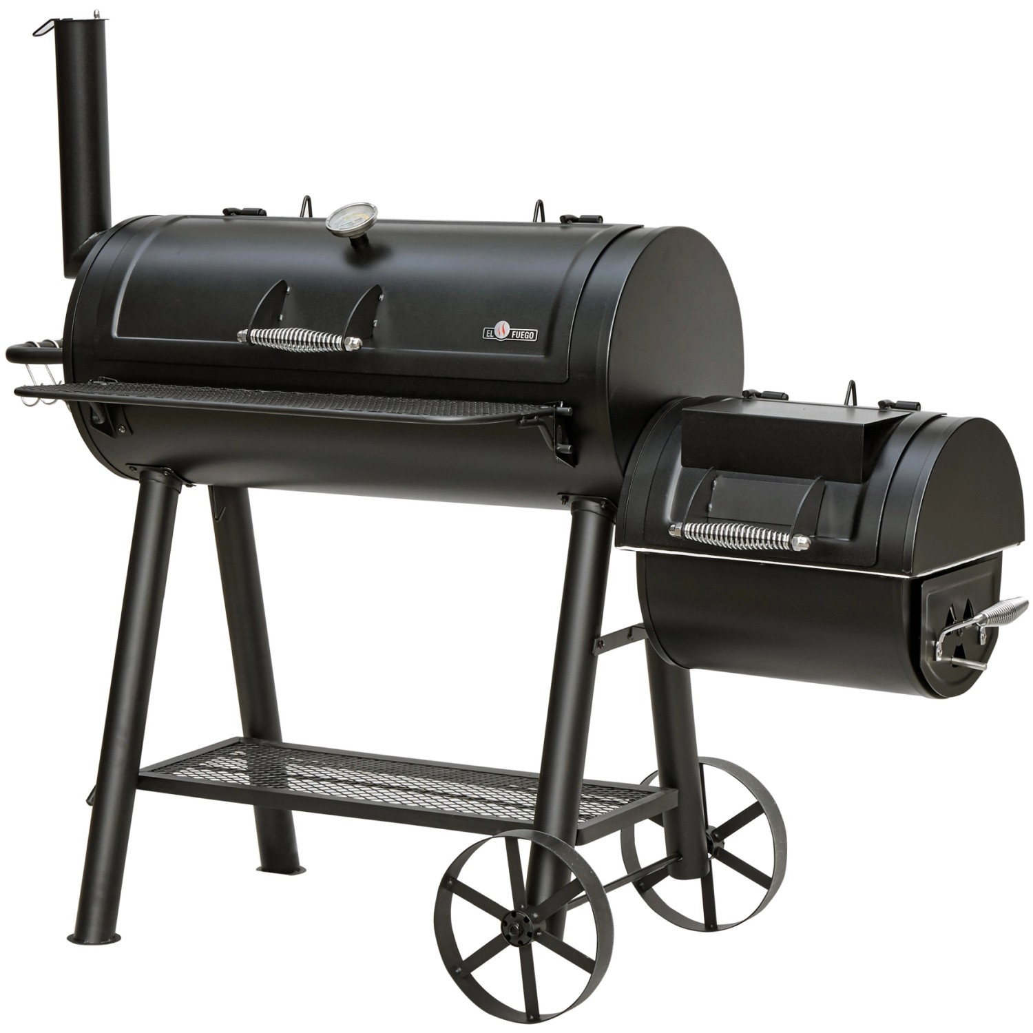 El Fuego Holzkohlegrill/Smoker Buffalo ca. 155 x 132 x 78 cm