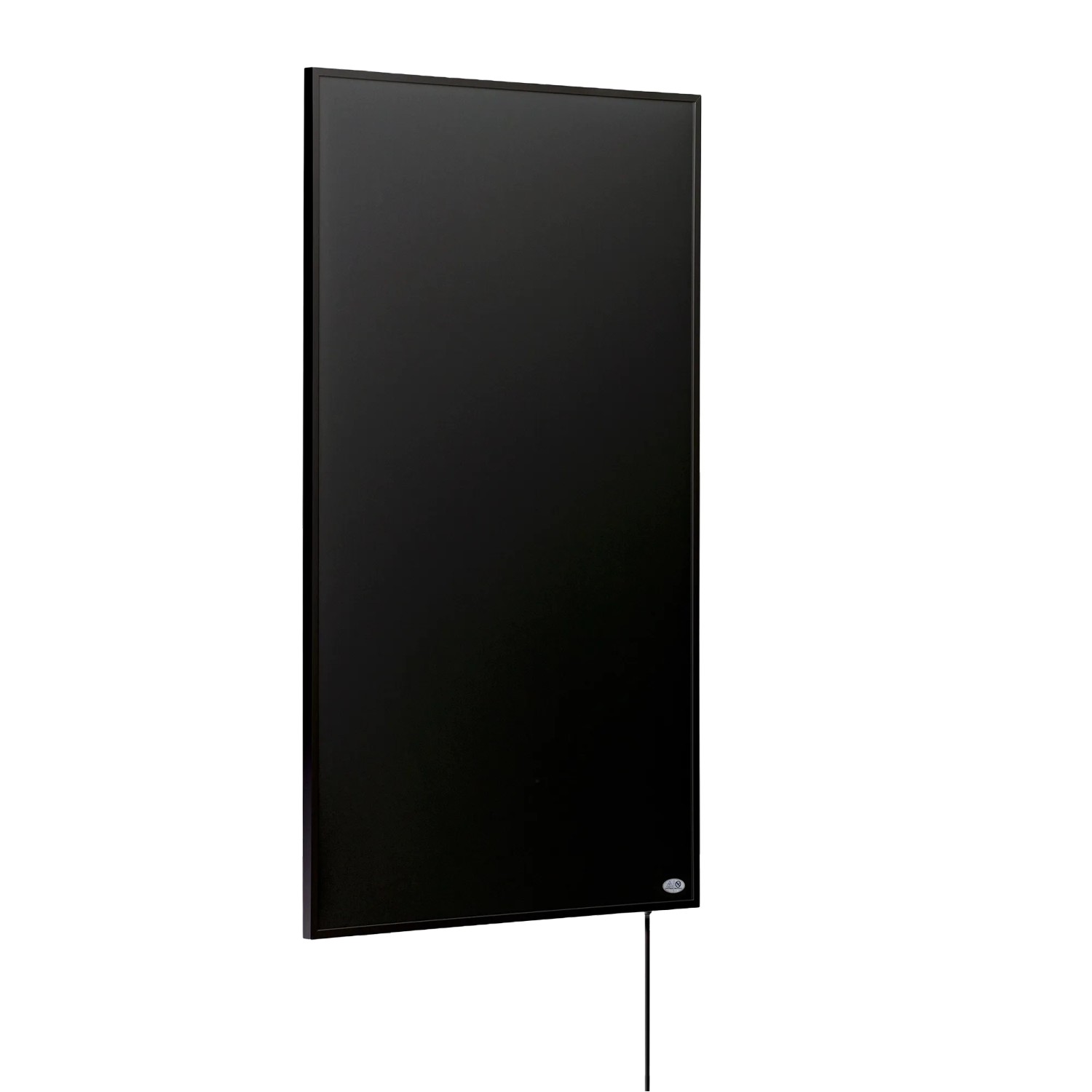 Könighaus Infrarotheizung Black Edition 600 W Kabelausgang Hoch Rechts