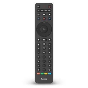 Hama Universal Fernbedienung für TV, DVD, Receiver. Infrarot, lernfähig, mit App-Tasten.