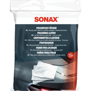 Sonax Poliervlies 15 Stück
