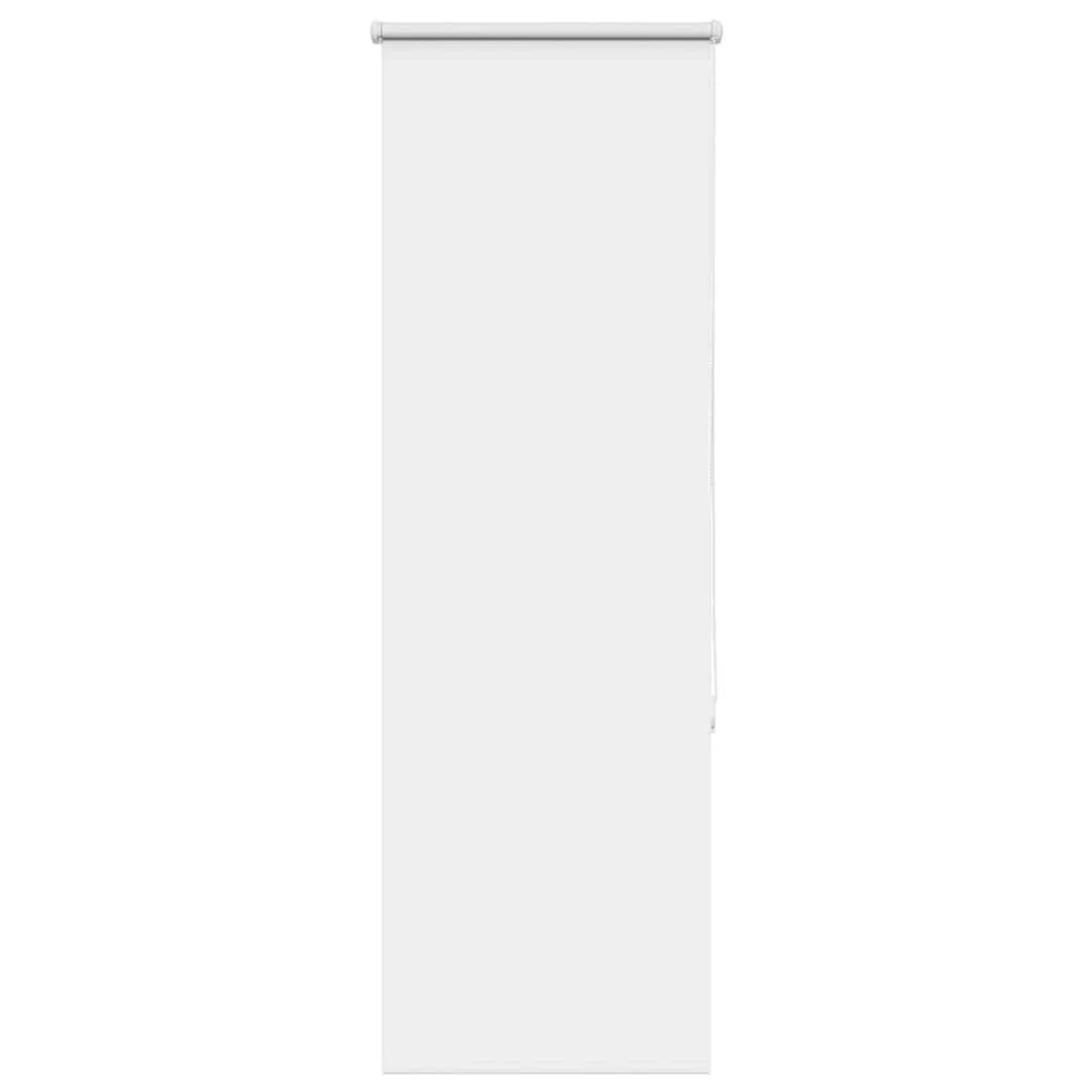 vidaXL Verdunkelungsrollo Weiß 50x130cm Stoffbreite 45,7 cm Polyester 4011872