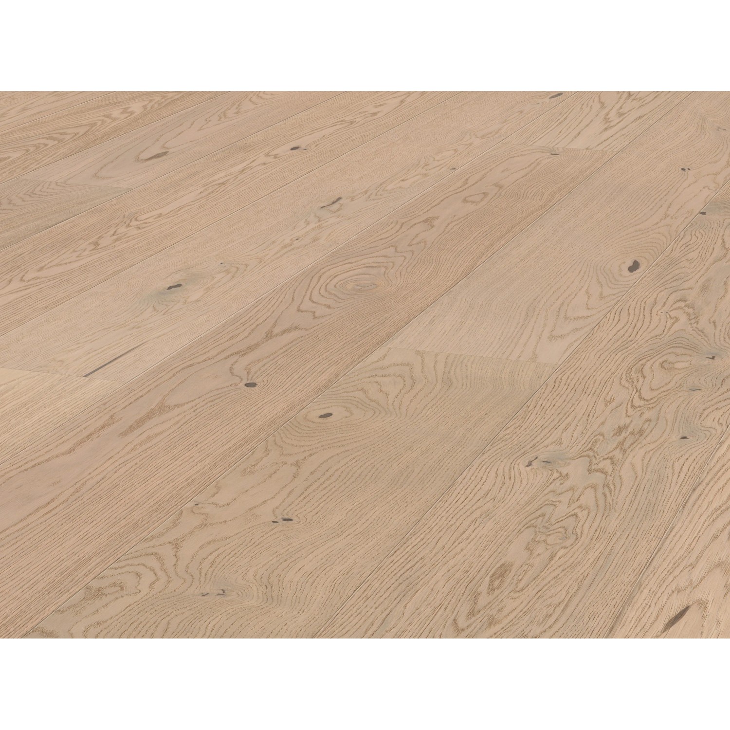 Meister Holzboden Natureflex HD 100 Eiche Lebhaft Cremeweiß 20014 Landhausdiele