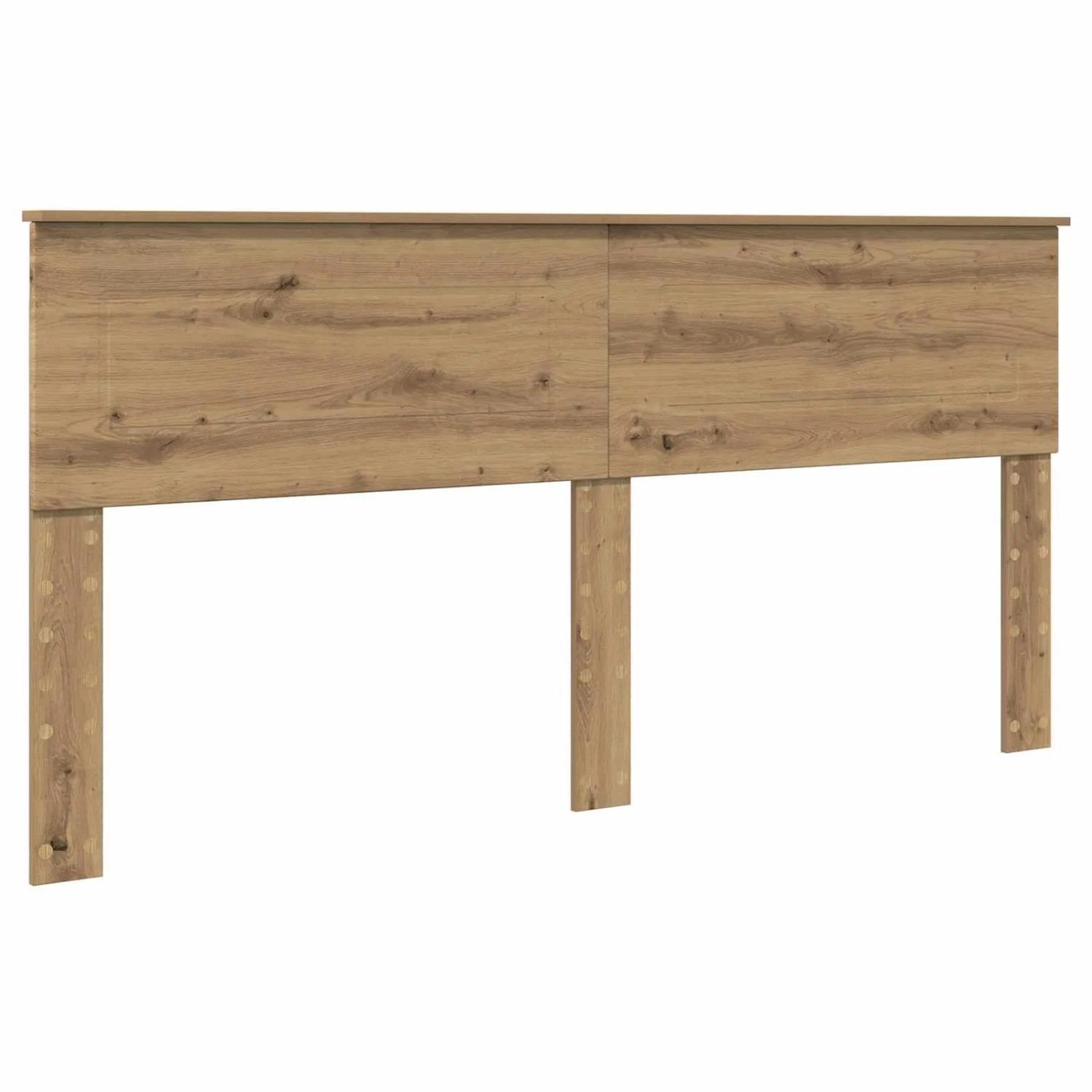 vidaXL Kopfteil mit Kopfteil Artisan-Eiche 180 cm Holzwerkstoff 888274