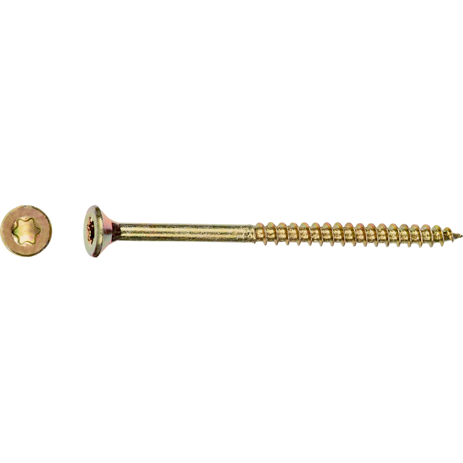 LUX-TOOLS Senkkopf Spanplattenschraube TX-Antrieb Ø 4 mm x 60 mm 200 Stück