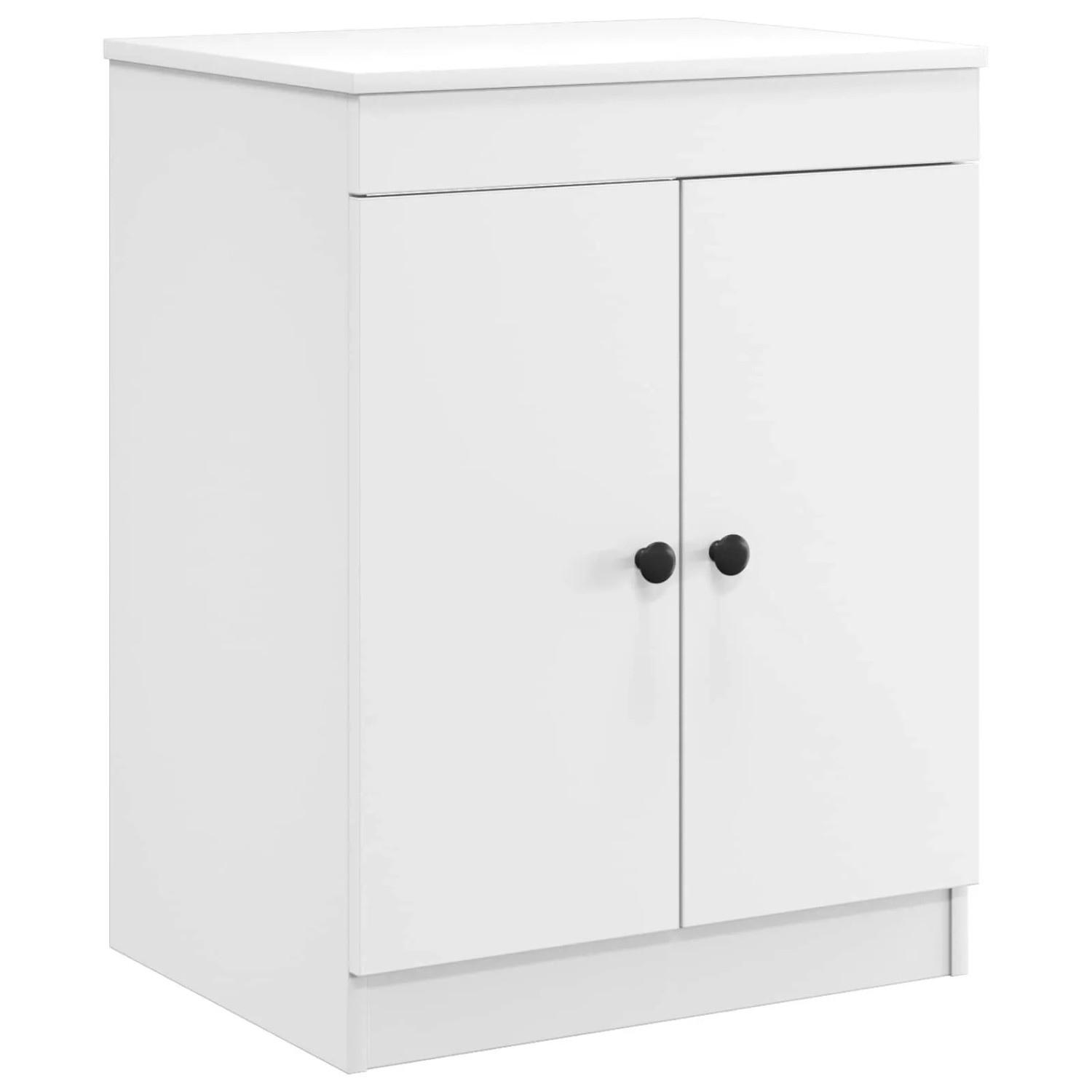 vidaXL Badezimmerschrank Weiß 54 x 41 x 70 cm Holzwerkstoff 890122