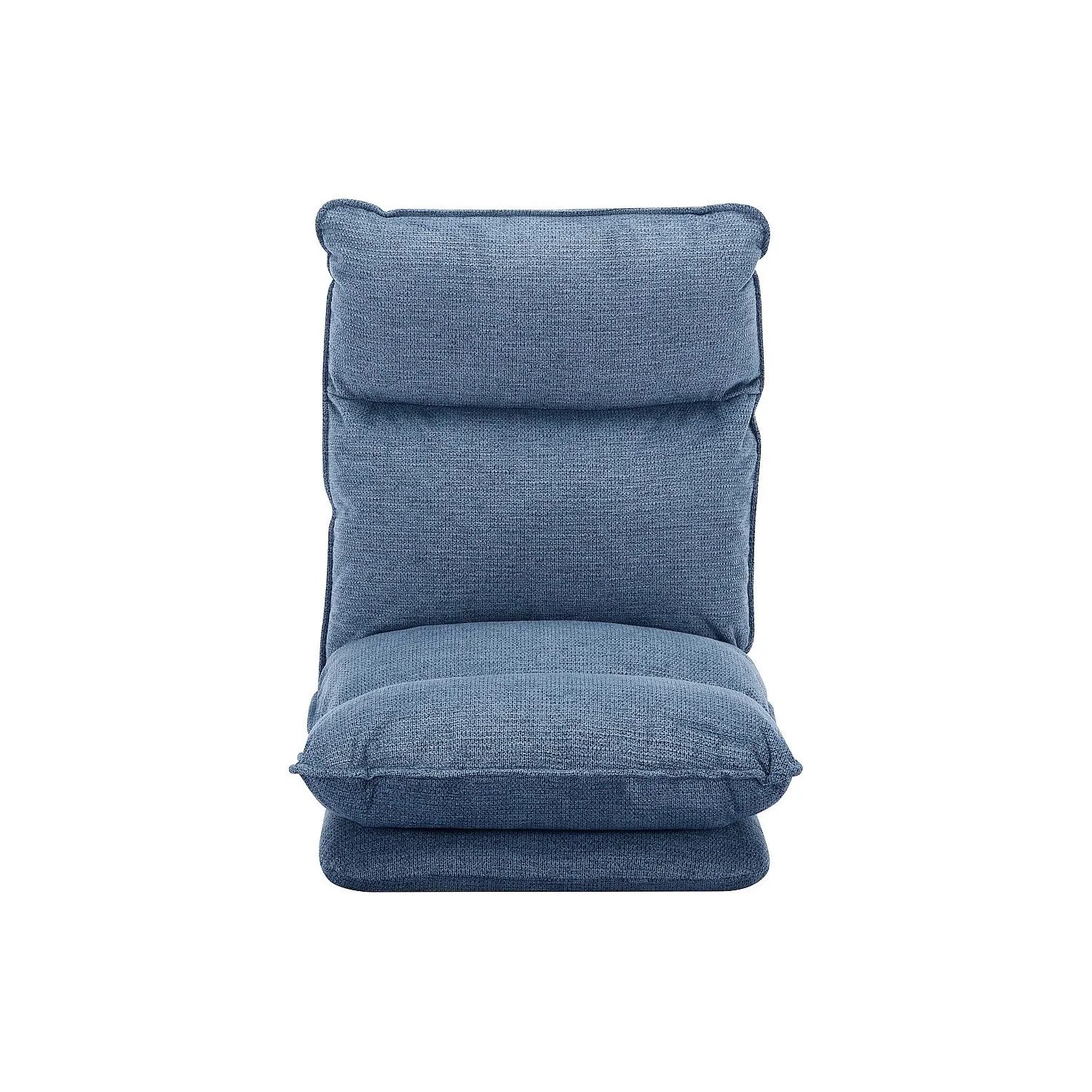 Vente-unique Bodensessel Murtera Blau 57 cm