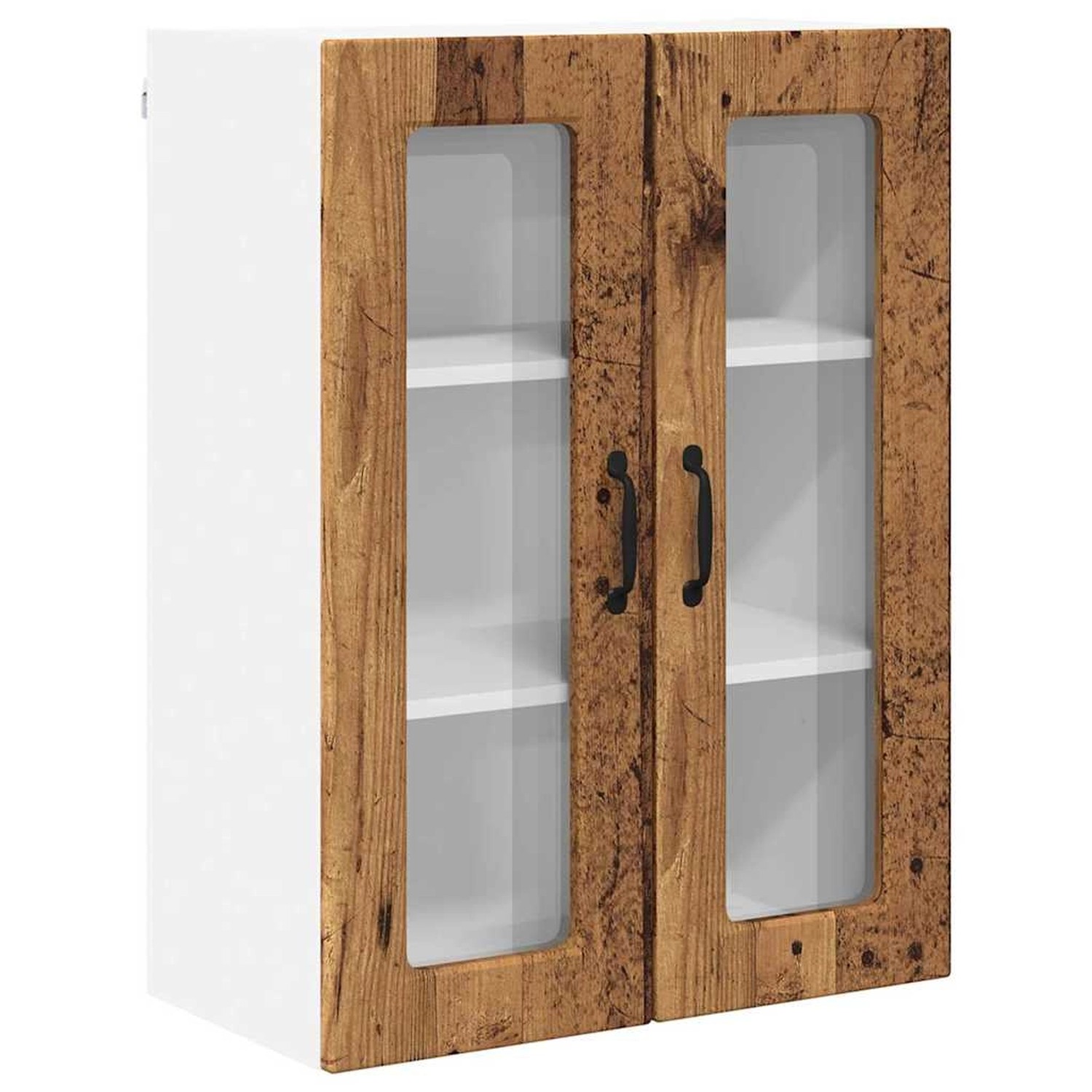 vidaXL Küchenwandschrank mit Tür Altholz 60 x 31 x 80 cm Holzwerkstoff 8854 günstig online kaufen