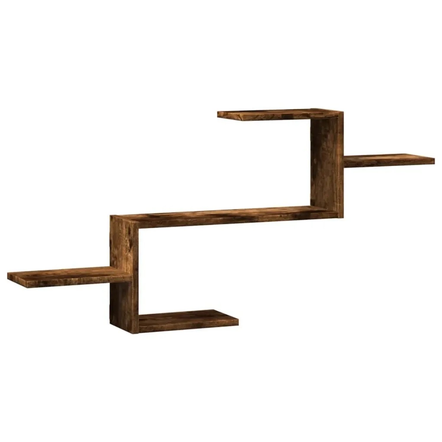 vidaXL Wandregal Räuchereiche 104x15x49 cm Holzwerkstoff 853204