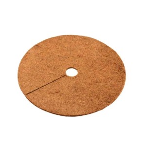 Galaflor Runde Kokosmatte für Kübelpflanzen ⌀ 25 cm Mulchscheibe Winterschutz