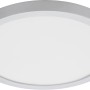 Runde Briloner LED Deckenleuchte in Chrom Matt, 24,5W. Moderne Deckenlampe für Innenräume.
