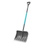 Gardena ClassicLine Schneeschieber, grau/türkis, für große Flächen.