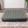 Bestway TriTech Luftbett für 1 Person, 185x76x25cm, grau, auf Teppich