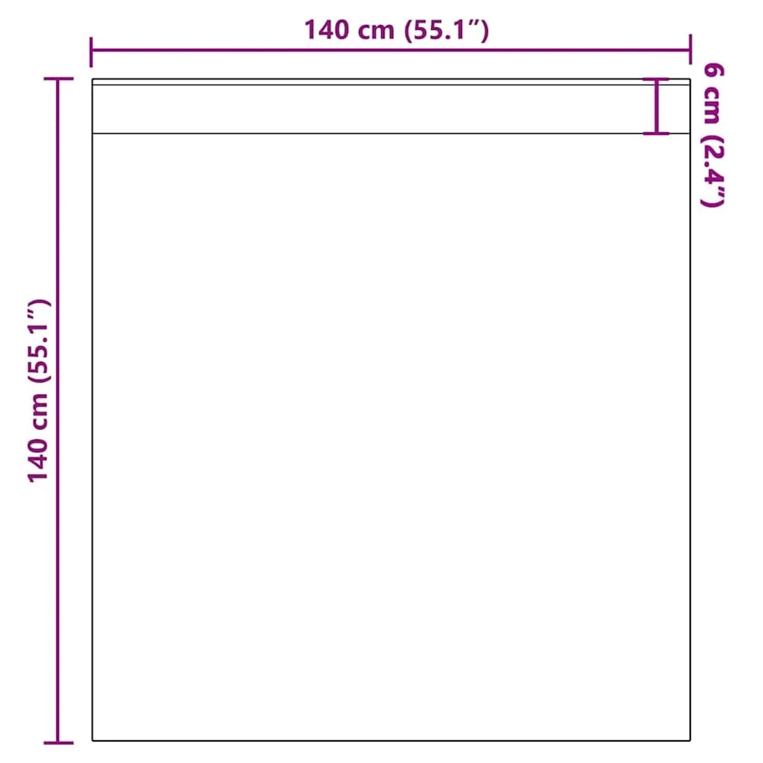 vidaXL Voile Vorhänge mit Stangentaschen 2 Stk Weiß 4102241_9