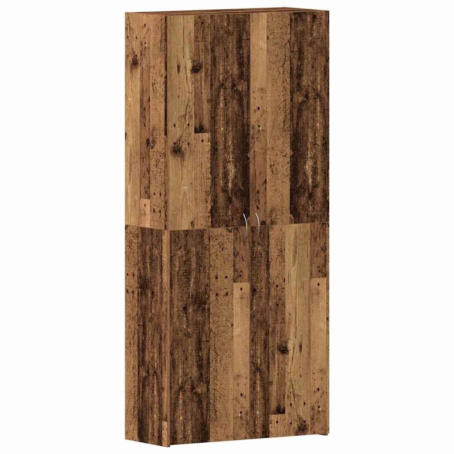 vidaXL Schuhschrank mit Regal Braun 80 x 35,5 x 180 cm Holzwerkstoff 3333843