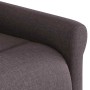 vidaXL Relaxsessel mit Aufstehhilfe Elektrisch Dunkelbraun Stoff 3303399_12