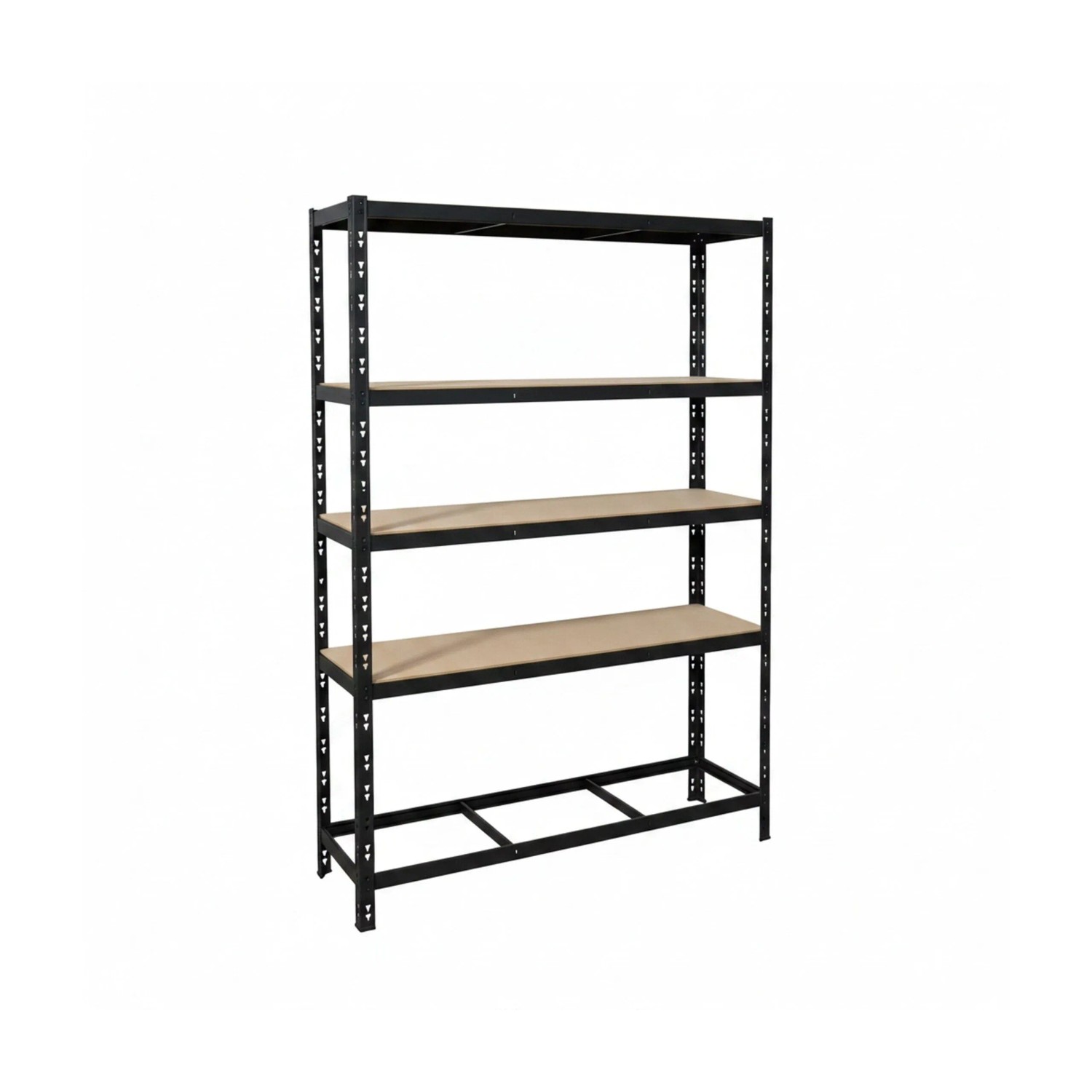 Relaxdays Reifenregal Stahl Schwarz Höhenverstellbar für 6 Reifen mit 3 MDF-Ablagen 180 cm x 120 cm x 40 cm