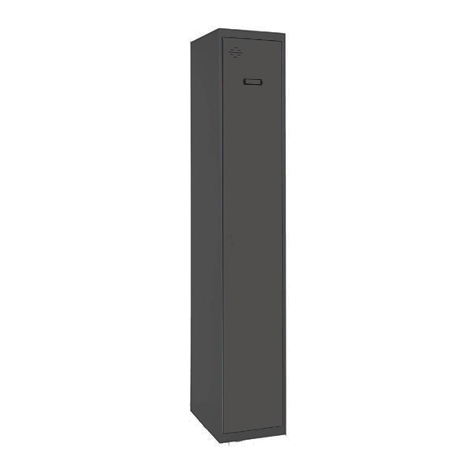 PROREGAL Spind AMEGO HxBxT 180 x 30 x 50 cm 1 Abteil Grundmodul Anthrazit-A günstig online kaufen