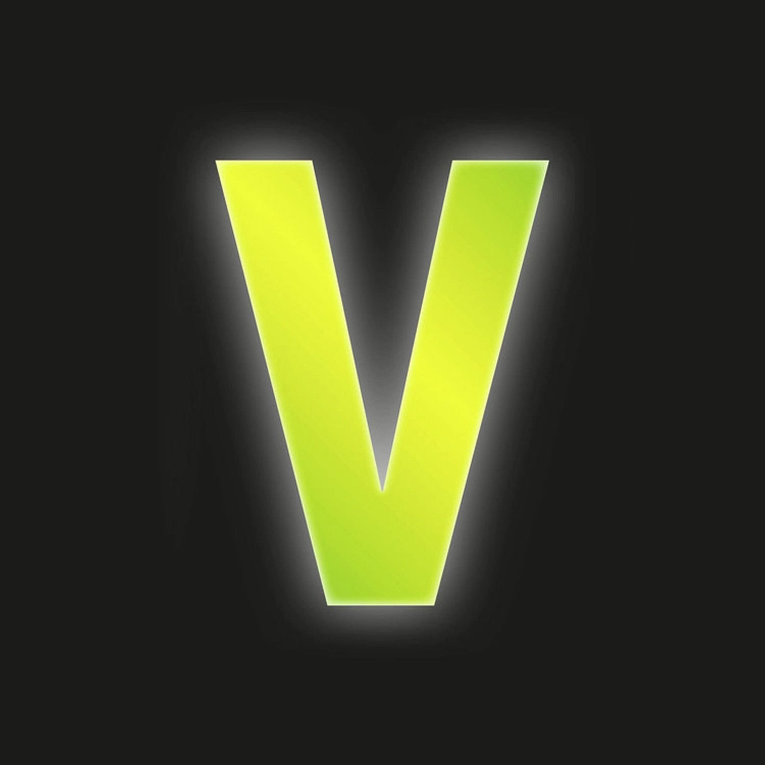 Conacord Klebebuchstabe V Reflektierend 8 cm Gelb günstig online kaufen