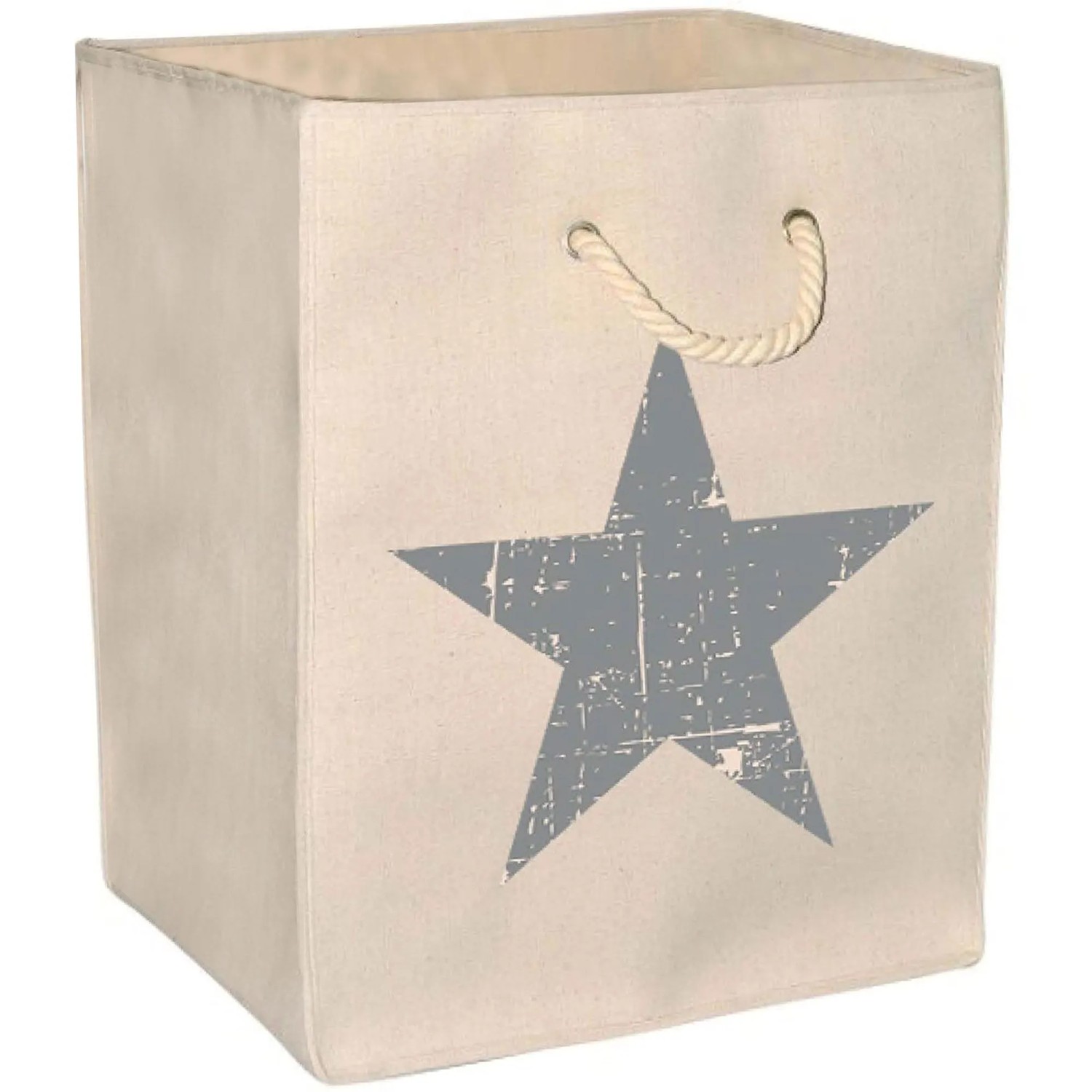 osoltus Wäschetonne Wäschesortierer Wäschebox Stern Stars 114 03