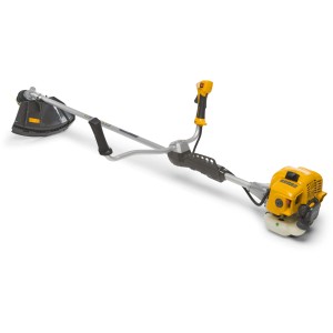 Stiga BC 545 B Benzin-Motorsense mit Bikehandle-Griff und Tragegurt.