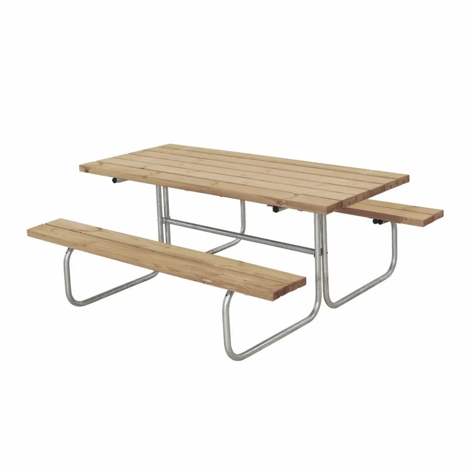 PLUS Gartensitzgruppe Classic 177 cm ohne Rückenlehne ThermoWood FSC-zertifiziert