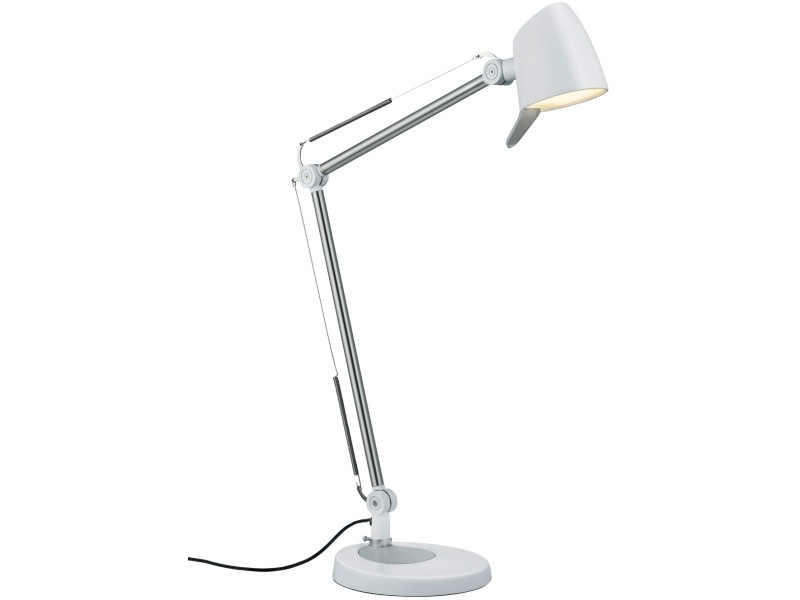 Trio LED-Schreibtischlampe kaufen Weiß 1-flammig bei matt OBI Rado