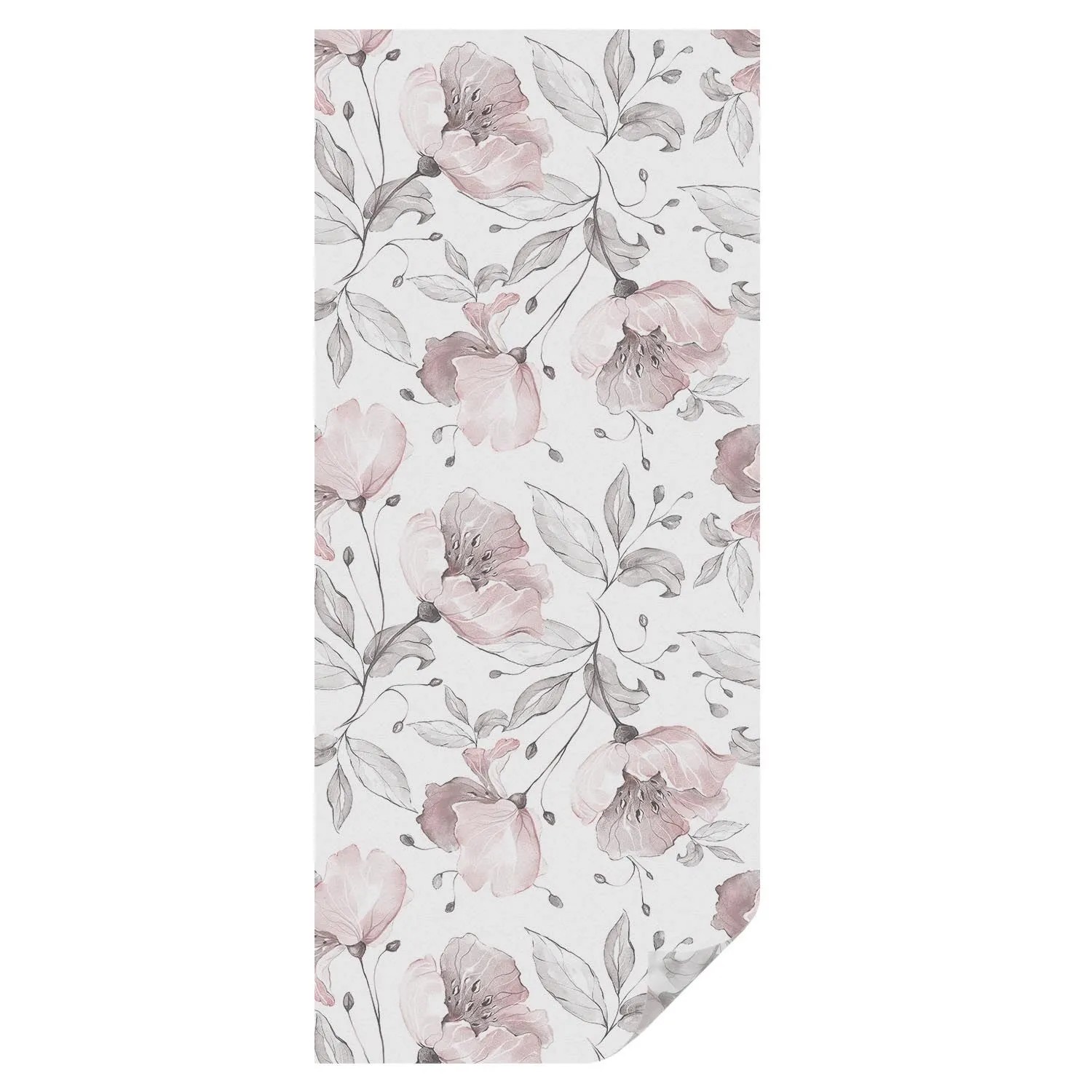 Tulup Buntglasfolie Rosenblätter Fensterfolie Buntglas Selbstklebend 50x116 günstig online kaufen