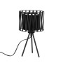EASYLIGHT Tischlampe Schwarz Dreibein 35 cm Hoch Modern E27