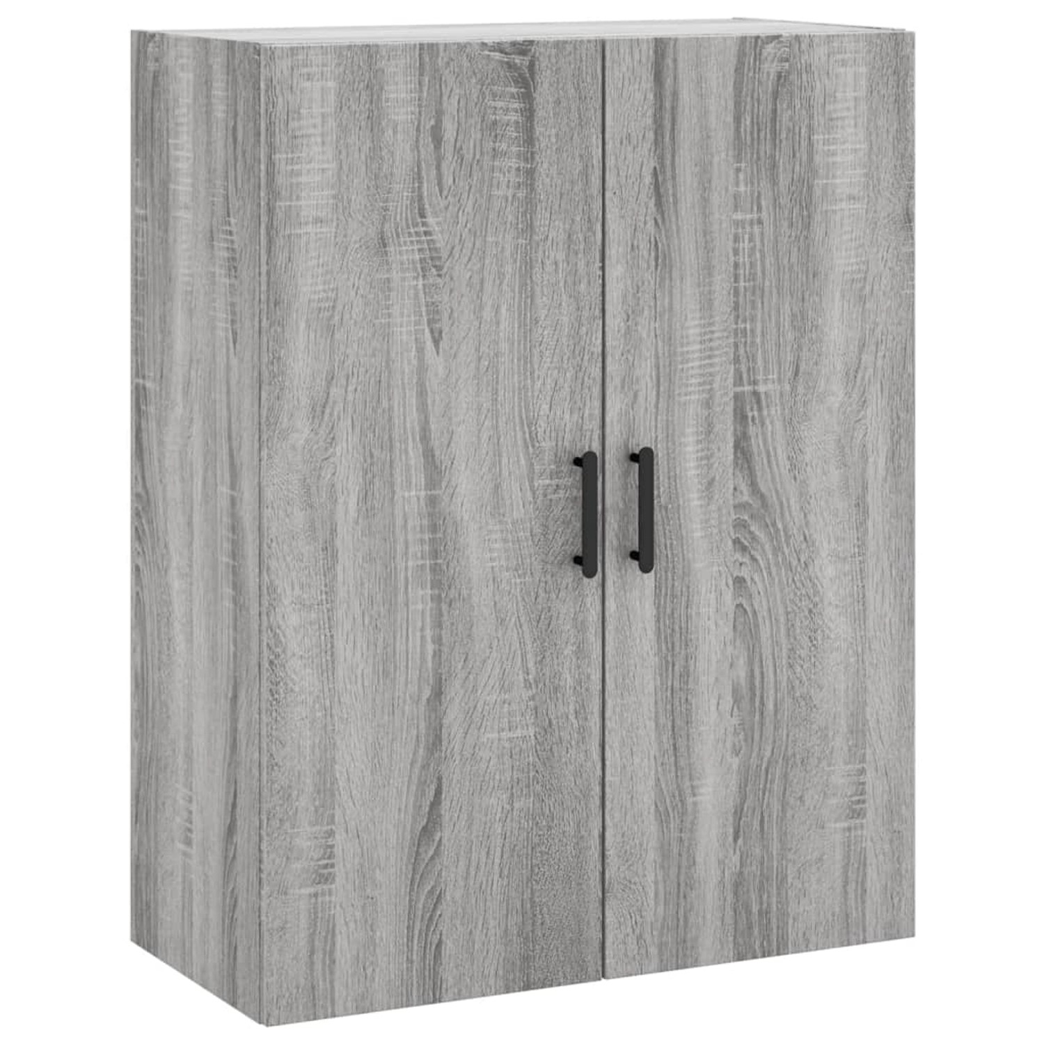 vidaXL Wandschrank Grau Sonoma 69,5x34x90 cm 828434 günstig online kaufen
