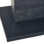 Detailansicht: Siena Garden Gartentisch Talina, rechteckig, Wood Grey, Tischplatte und Gestell.