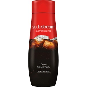 Sodastream Sirup Cola, 440ml Flasche für bis zu 9L Erfrischungsgetränk.