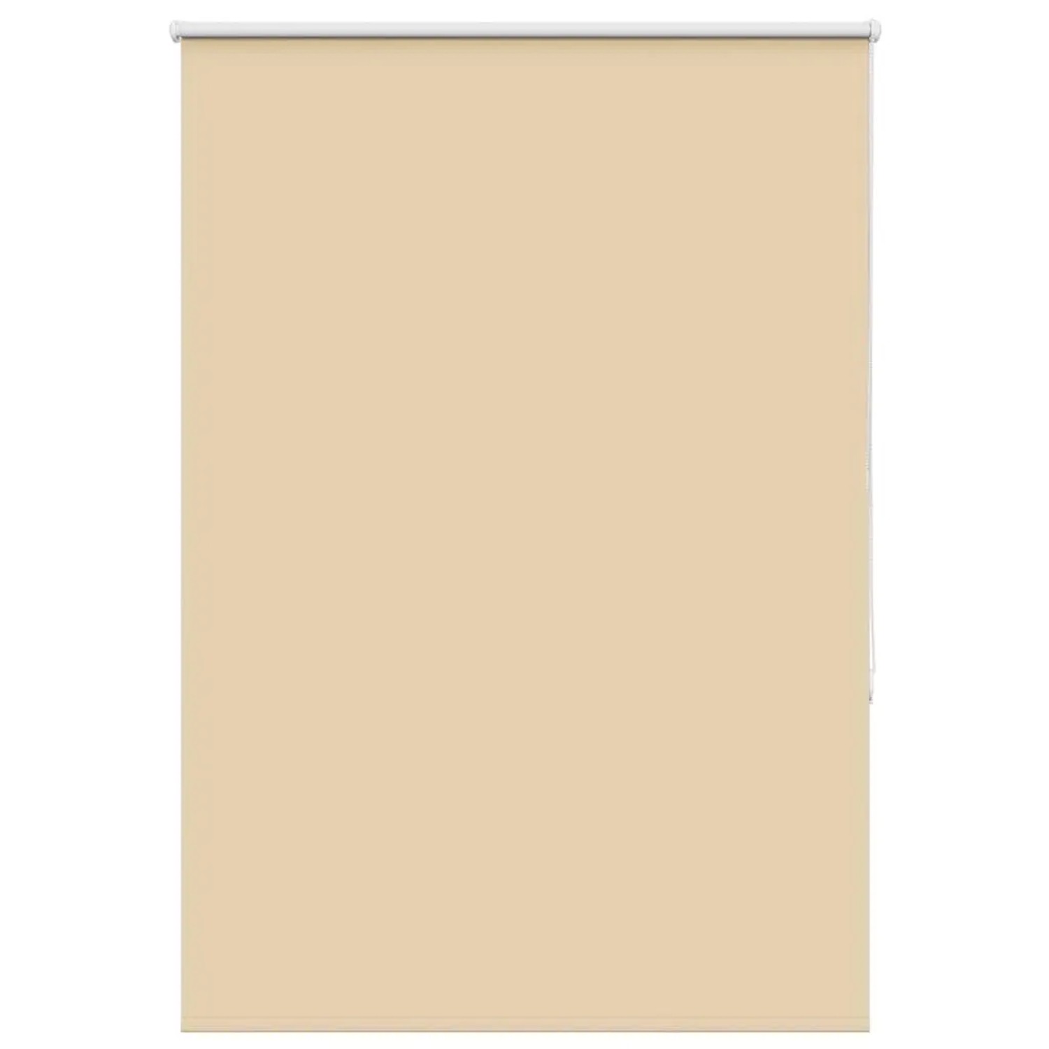 vidaXL Verdunkelungsrollo Beige 100x175cm Stoffbreite 95,7cm Polyester 4010764