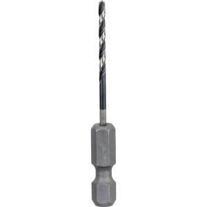 Bosch Spiralbohrer Pro Metal HSS-G Impact, 2 mm, mit Sechskantschaft.