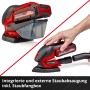 Einhell Akku-Multischleifer TE-OS 18/150 Solo: Kompakte Schleifmaschine mit Staubabsaugung und Akku Power X-Change.