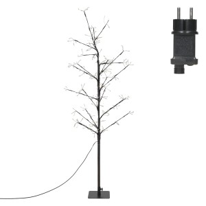 LED-Baum, 120 cm, mit 240 warmweißen LEDs, Lichterbaum für Weihnachten.