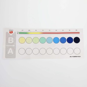 JBL ProAquaTest PO4 Koi Farbkarte zur Phosphatbestimmung im Teich.