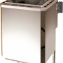 Weka Saunaofen 4,5 kW BioAktiv aus Edelstahl mit Saunasteinen für finnisches Saunieren und Dampfbad.