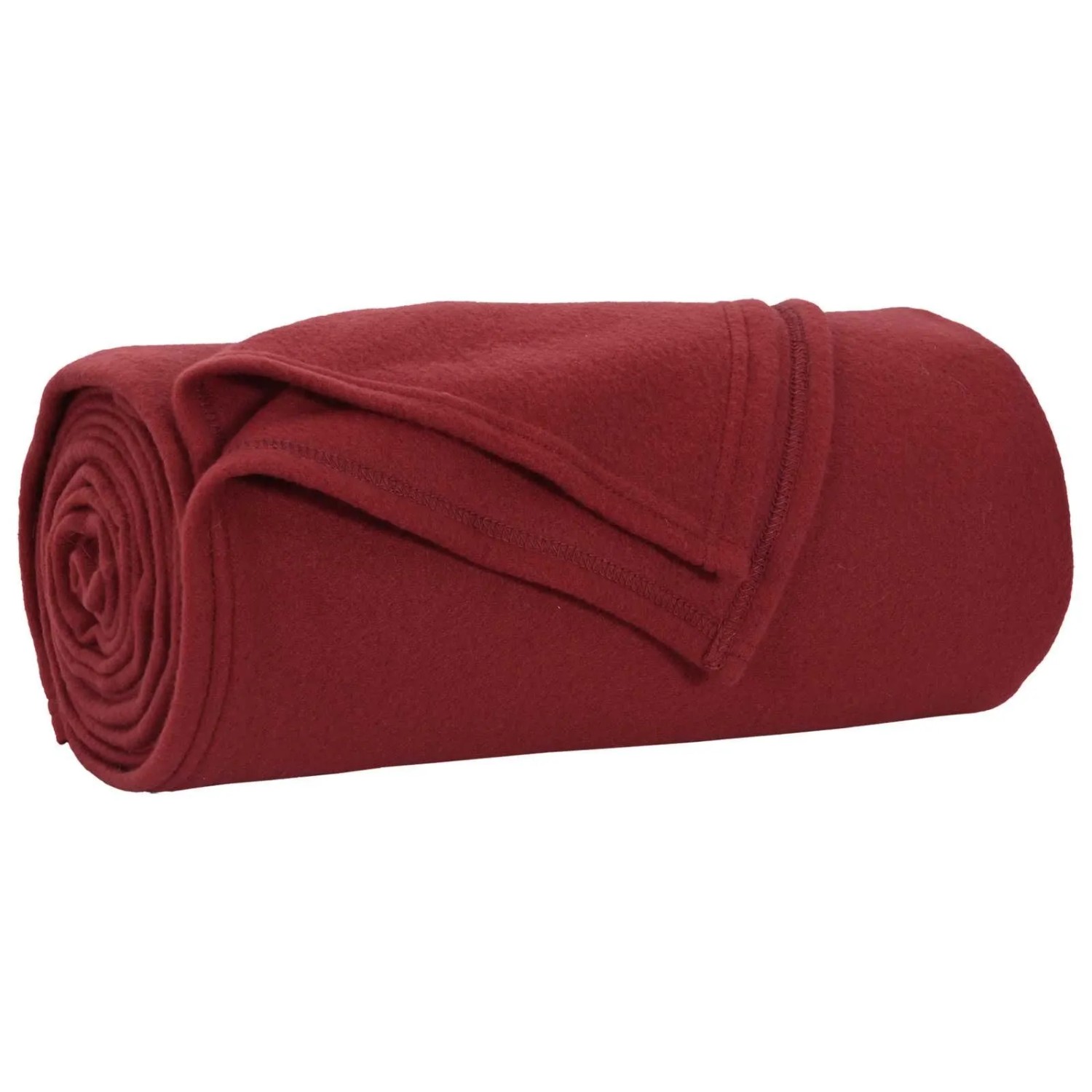 vidaXL Wohndecken 6 Stück Bordeauxrot 170 x 130 cm Fleece 42017069