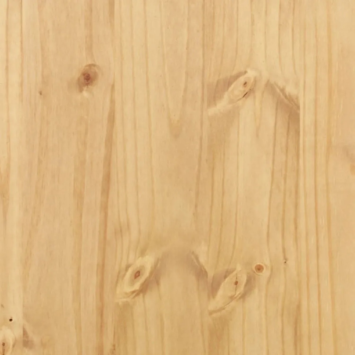 Detailaufnahme: Kiefernholz-Maserung des vidaXL Badschranks Corona.