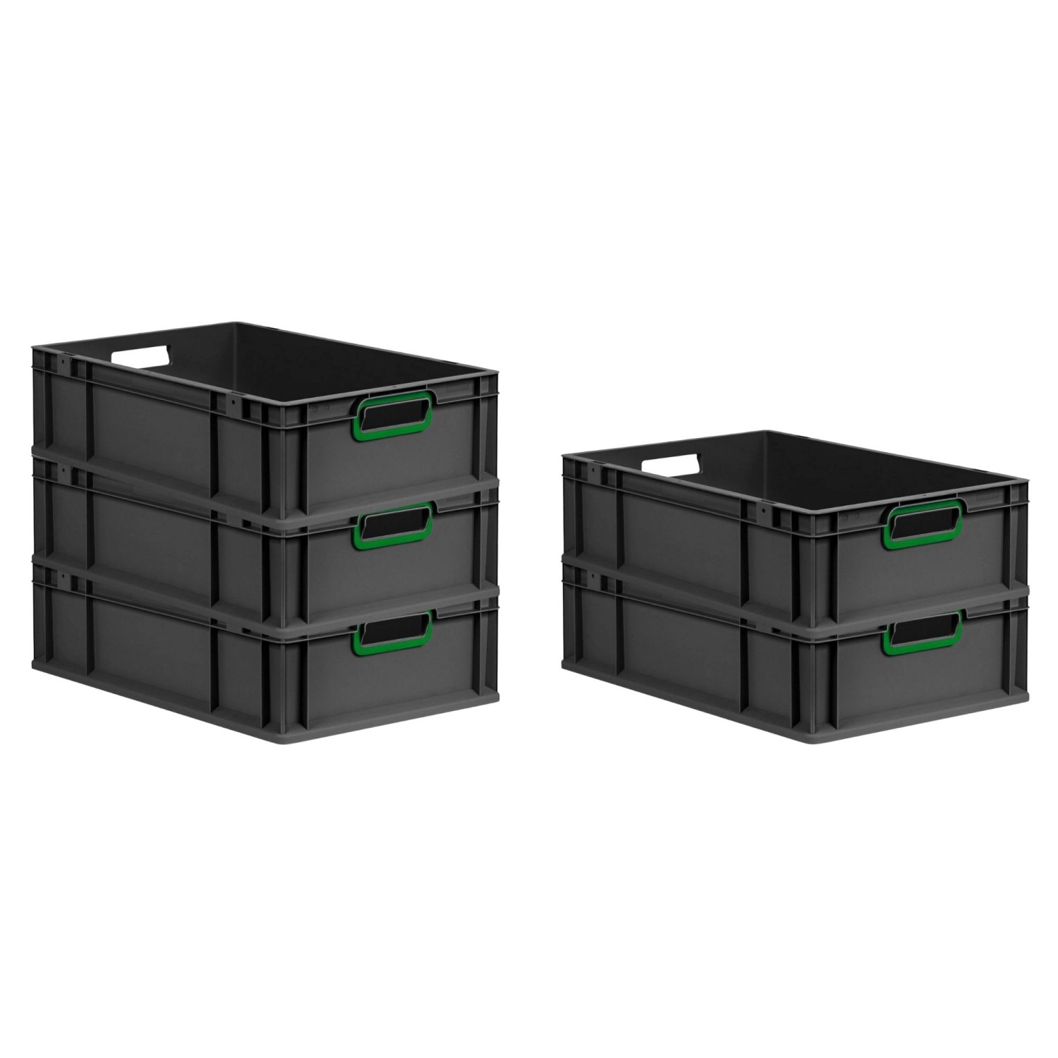 PROREGAL SuperSparSet 5x Eurobox Nextgen Color HxBxT 17x40x60cm 34 Liter Gr günstig online kaufen