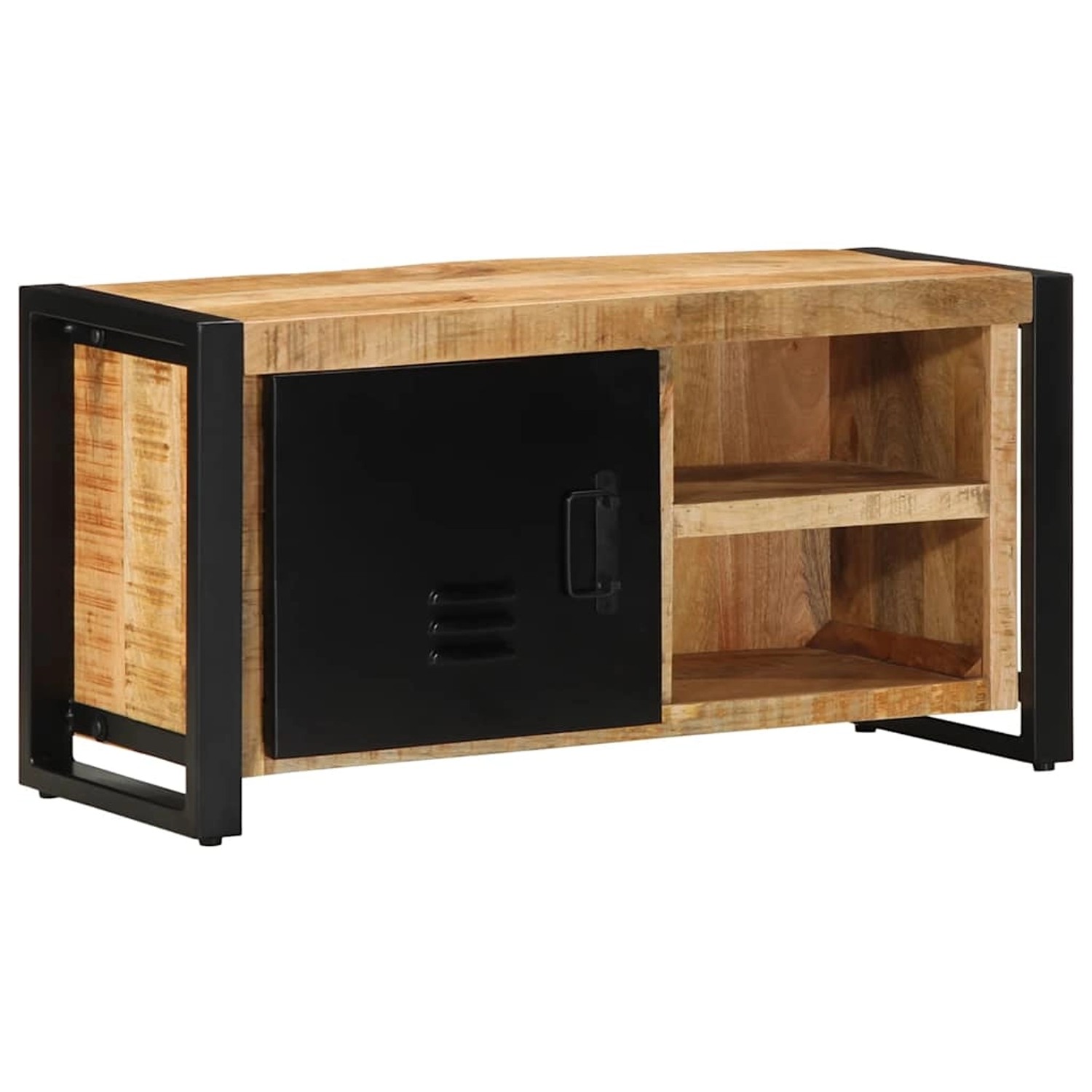 vidaXL TV-Schrank 80x30x40 cm Raues Massivholz Mango 4013587 günstig online kaufen