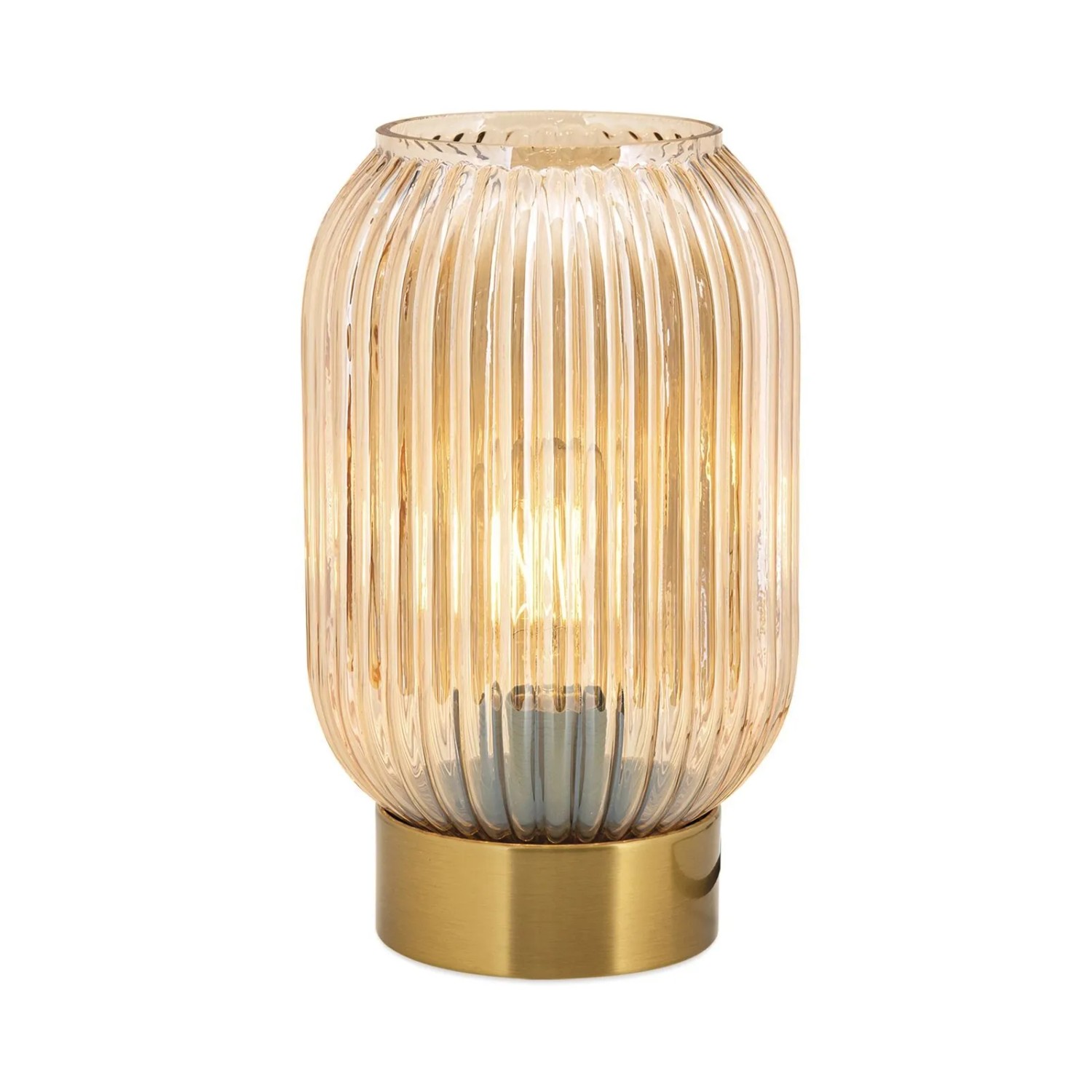 Orion Leuchten Tischleuchte Carneval 1 x E27 Amber