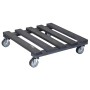 Anthrazitfarbener Wagner Multi Roller GH 0412 mit 4 Rollen, Tragkraft 120 kg.