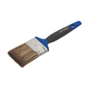 LUX Flachpinsel Soft Grip Lasur, 60 mm Borstenbreite, für Lasuren.