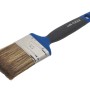LUX Flachpinsel Soft Grip Lasur, 60 mm Borstenbreite, für Lasuren.