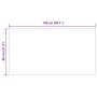 vidaXL Kunstschaffell Teppich Tafalla Grau 80 x 150 cm Polyester 42021522_10